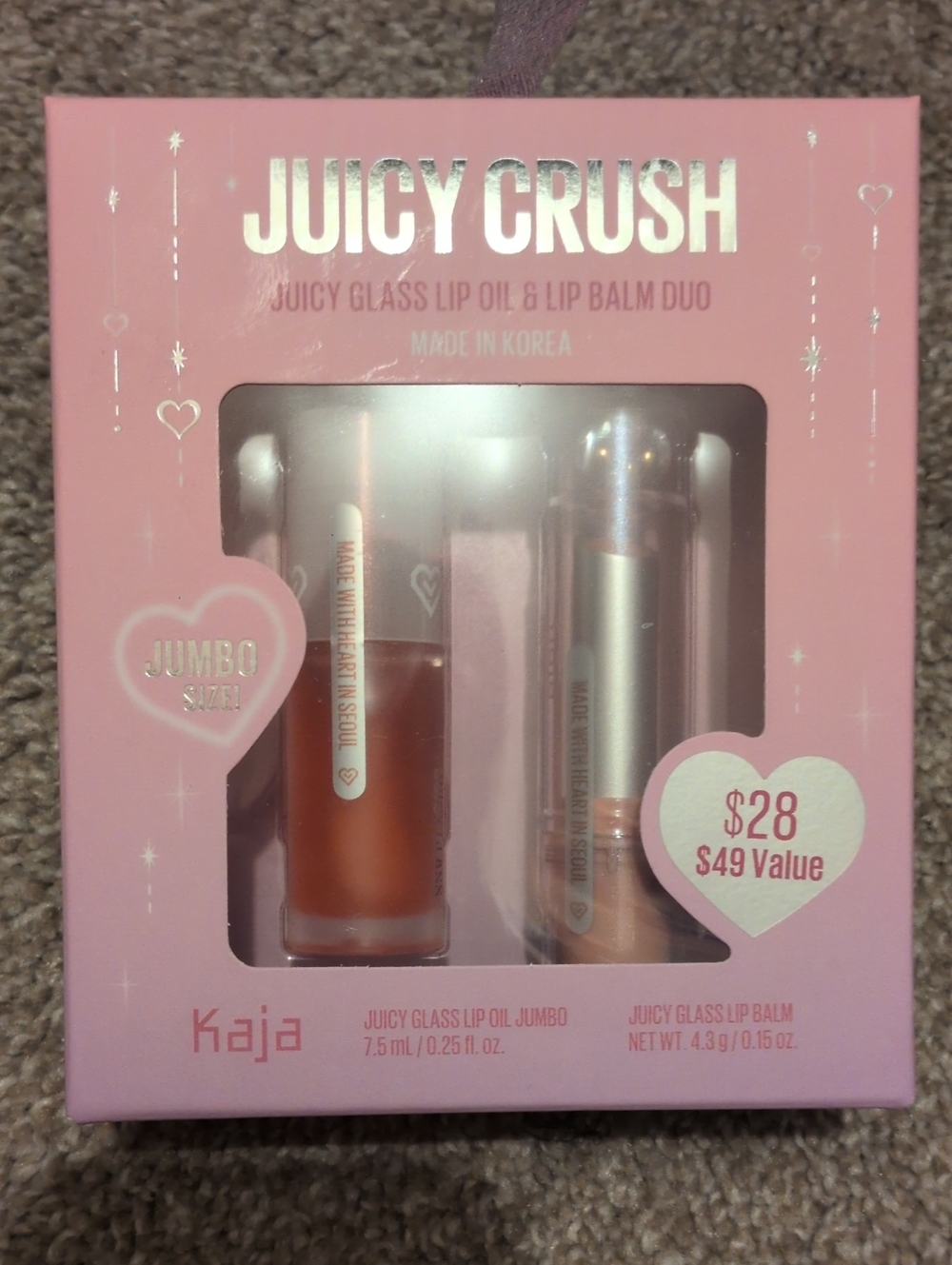 Juicy Crush Lip Oil & Balm Duo